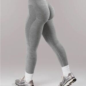 Alphalete Heather Gray Track Pants